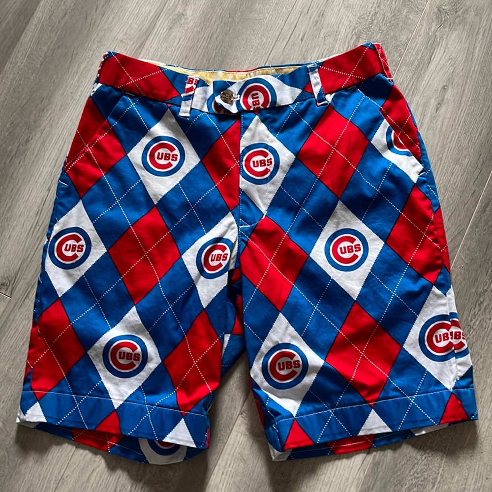 Loudmouth MLB Golf Chicago Cubs baseball men’s shorts size 30